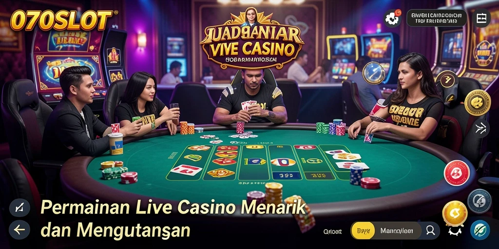 Tampilan gameplay menarik dari 070SLOT yang memanjakan mata.