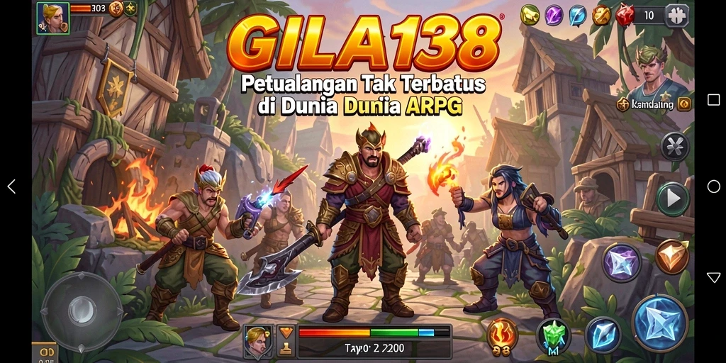 Gameplay mendebarkan dalam dunia GILA138 yang fantastis.