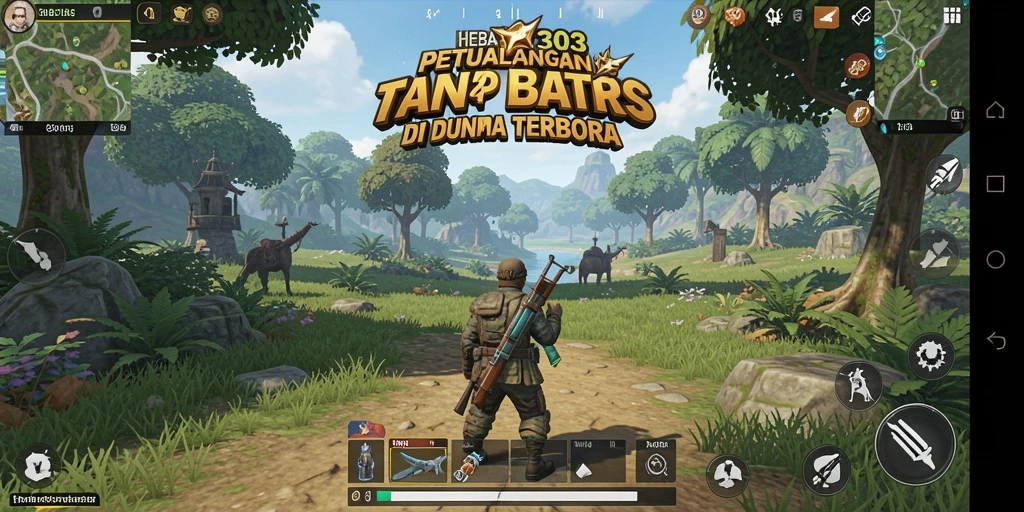 Gameplay seru HEBAT303 di dunia terbuka yang luas.