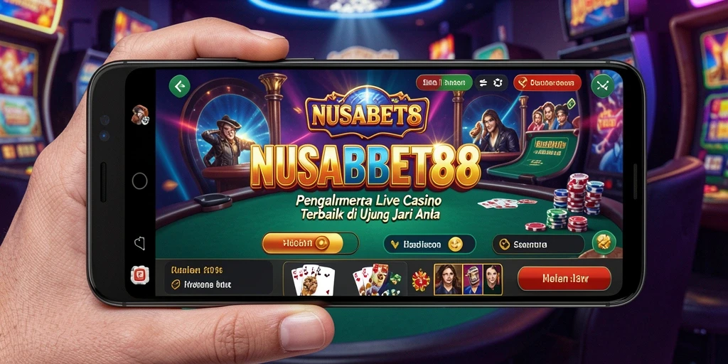 Tampilan gameplay Live Casino yang membuat Anda betah bermain.