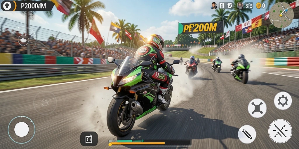 Gameplay seru dan menegangkan dalam P200M.