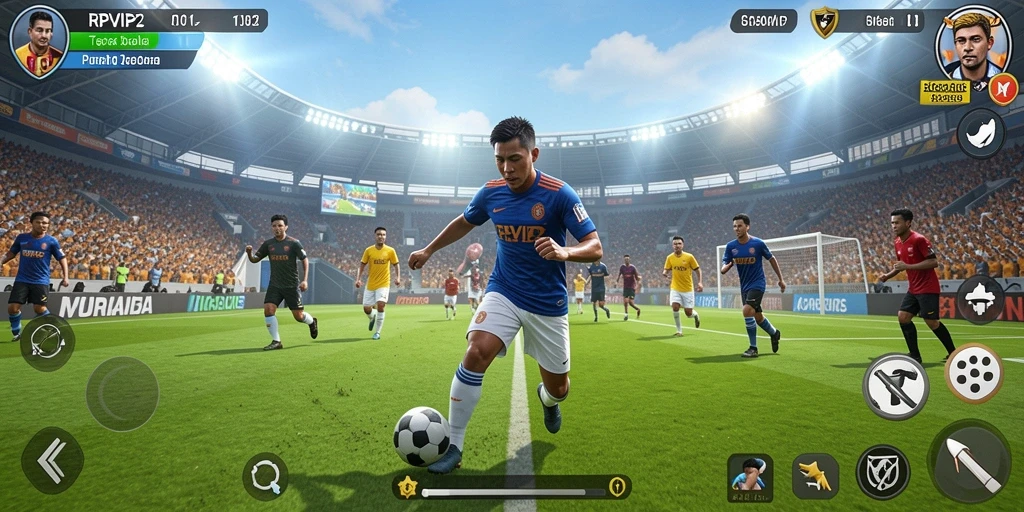 Tampilan menarik dari gameplay RPVIP2 yang mendebarkan.