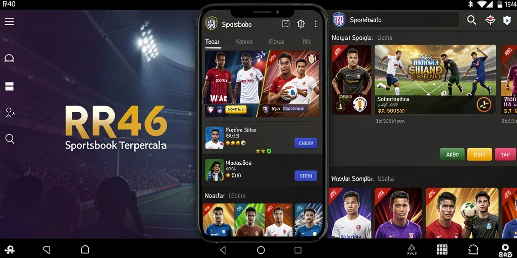 Tampilan gameplay aplikasi Sportsbook yang menarik dan interaktif.