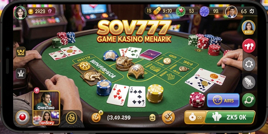 Tampilan gameplay SOV777 yang mengasyikkan dan menantang.