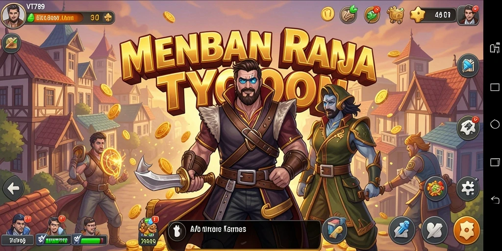 Tampilan gameplay VT789 yang menarik dan seru dalam dunia Tycoon.